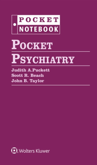 Book cover of: Pocket Psychiatry. By: John B. Taylor