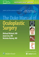 Book cover of: Duke Manual of Oculoplastic Surgery. By: Michael Richard