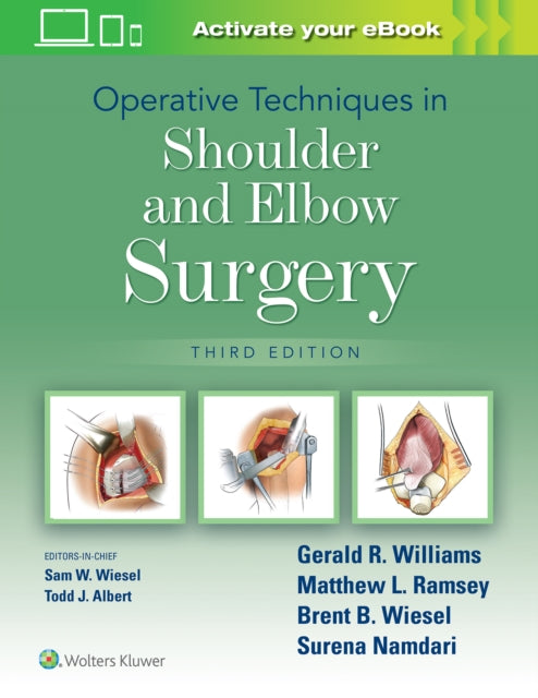 Book cover of: Operative Techniques in Shoulder and Elbow Surgery. By: Gerald R. Williams
