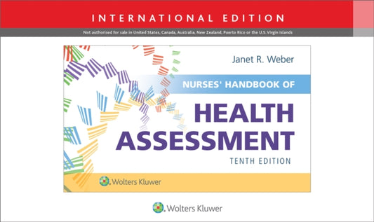 Book cover of: Nurses' Handbook of Health Assessment. By: WEBER