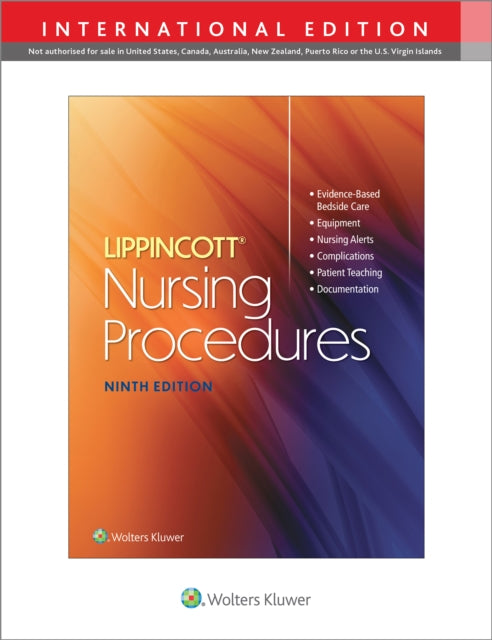 Book cover of: Lippincott Nursing Procedures. By: LWW