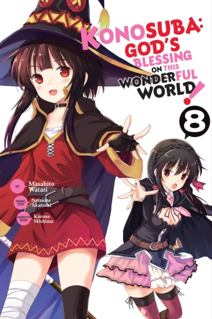Book cover of: Konosuba: God's Blessing on This Wonderful World!, Vol. 8 (manga). By: 暁なつめ