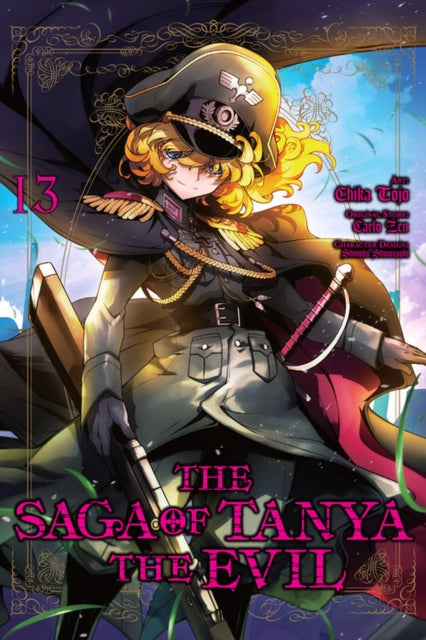 Book cover of: Saga of Tanya the Evil, Vol. 13 (manga). By: カルロ・ゼン