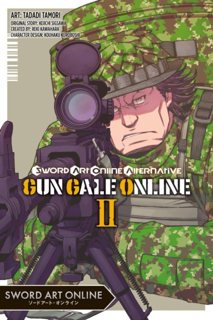 Book cover of: Sword Art Online Alternative Gun Gale Online, Vol. 2 (manga). By: Keiichi Sigsawa