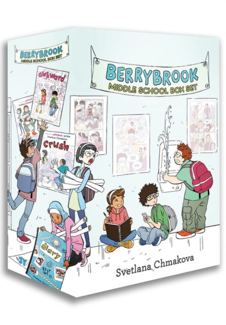 Book cover of: Berrybrook Middle School Box Set. By: Svetlana Chmakova