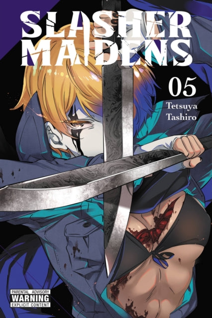 Book cover of: Slasher Maidens, Vol. 5. By: Tetsuya Tashiro