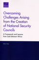 Book cover of: Overcoming Challenges Arising from the Creation of National Security Councils. By: CHAN