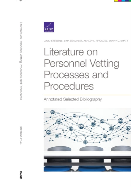 Book cover of: Literature on Personnel Vetting Processes and Procedures. By: David Stebbins