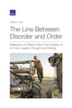 Book cover of: Line Between Disorder and Order. By: Robert S. Tripp
