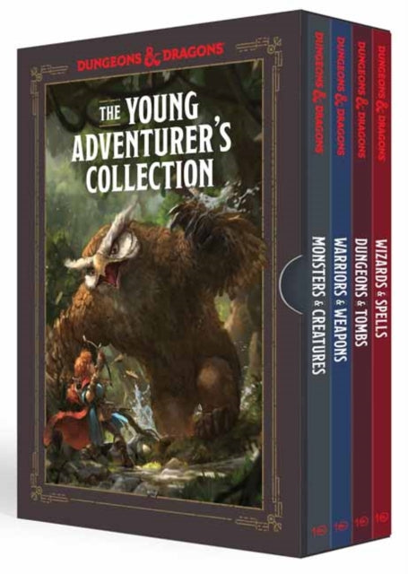 Young Adventurer’s Collection, Monsters and Creatures, Warriors and Weapons, Dungeons and Tombs, Wizards and Spells 9781984859549 Jim Zub