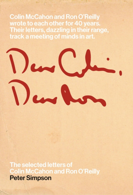 Book cover of: Dear Colin, Dear Ron. By: Peter Simpson