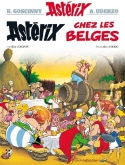 Book cover of: Asterix chez les Belges. By: René Goscinny