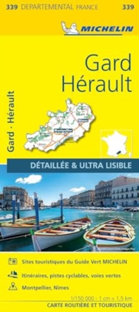 Book cover of: Gard, Herault - Michelin Local Map 339
