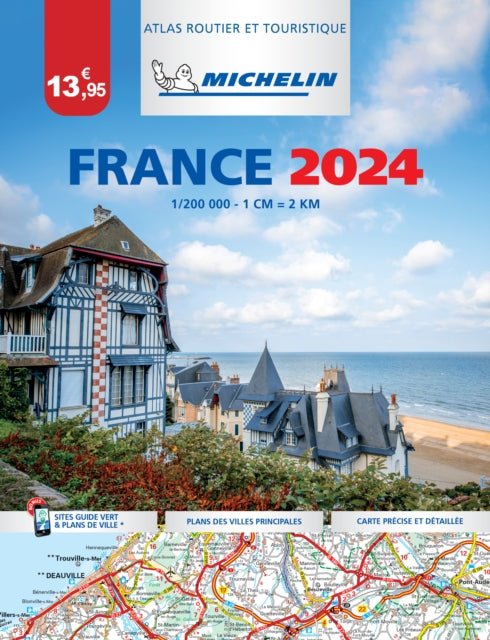 Book cover of: France Essential 2024 Tourist & Motoring Atlas