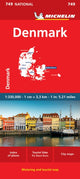 Book cover of: Denmark - Michelin National Map 749