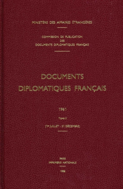 Book cover of: Documents Diplomatiques Francais. By: Ministère des Affaires étrangères (Paris)