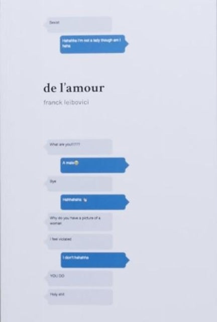 Book cover of: de l’amour