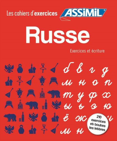 Coffret Cahiers d'exercices RUSSE