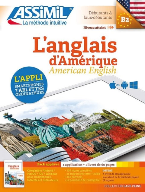 Pack App-livre L'anglais D'amerique