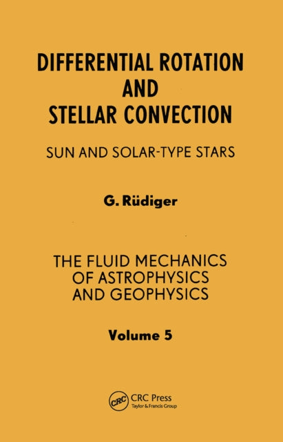 Book cover of: Differential Rotational Stella. By: G. Ruediger