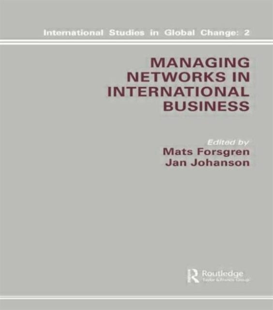 Book cover of: Managing Networks in International Business