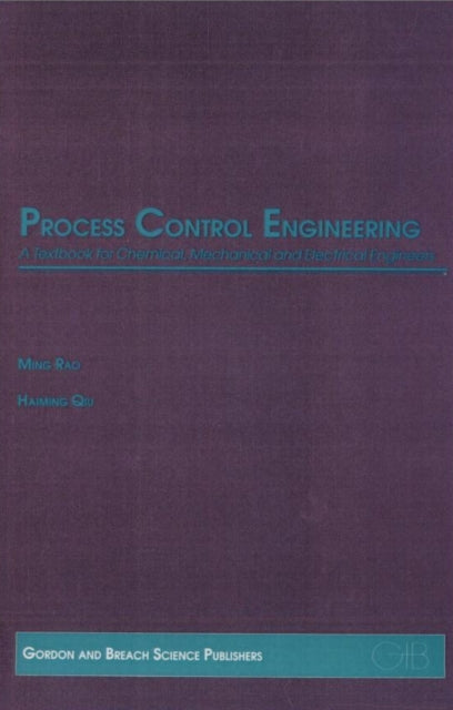 Book cover of: Process Control Engineering. By: A. Ramachandro. Rao