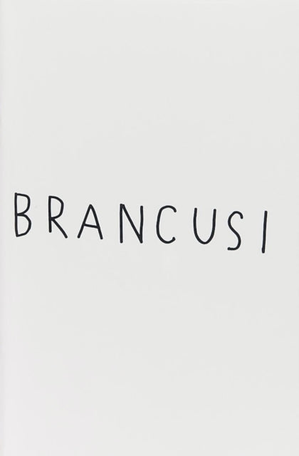 Book cover of: Brancusi
