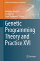 Book cover of: Genetic Programming Theory and Practice XVI. By: Wolfgang Banzhaf