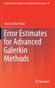 Book cover of: Error Estimates for Advanced Galerkin Methods. By: Marcus Olavi Rüter