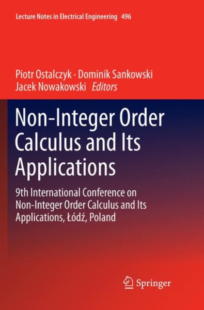 Book cover of: Non-Integer Order Calculus and its Applications