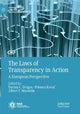 Book cover of: Laws of Transparency in Action. By: Dacian C. Dragos