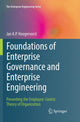 Book cover of: Foundations of Enterprise Governance and Enterprise Engineering. By: Jan A.P. Hoogervorst