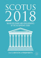 Book cover of: SCOTUS 2018. By: David Klein