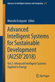 Book cover of: Advanced Intelligent Systems for Sustainable Development (AI2SD’2018). By: Mostafa Ezziyyani