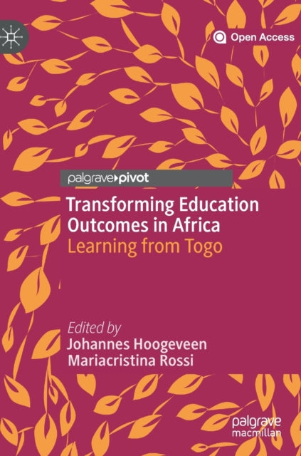 Book cover of: Transforming Education Outcomes in Africa. By: Johannes Hoogeveen