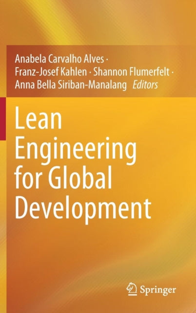 Book cover of: Lean Engineering for Global Development. By: Anabela Carvalho Alves