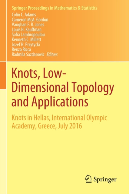 Book cover of: Knots, Low-Dimensional Topology and Applications. By: Colin C. Adams