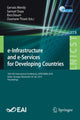Book cover of: e-Infrastructure and e-Services for Developing Countries. By: Gervais Mendy