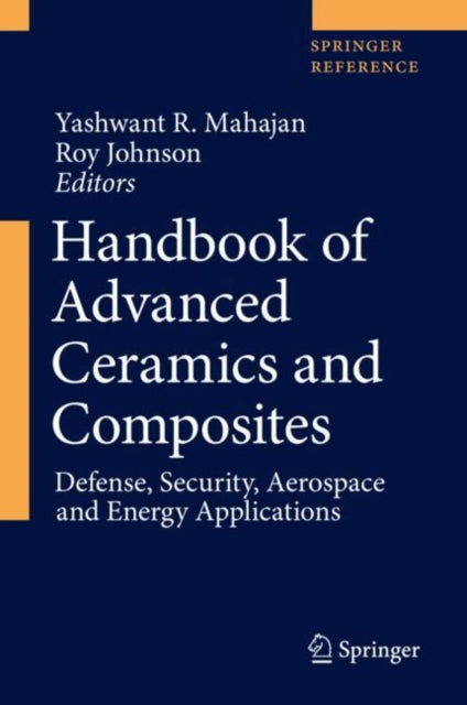 Book cover of: Handbook of Advanced Ceramics and Composites. By: Yashwant Mahajan