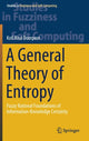 Book cover of: General Theory of Entropy. By: Kofi Kissi Dompere