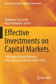 Book cover of: Effective Investments on Capital Markets. By: Waldemar Tarczyński