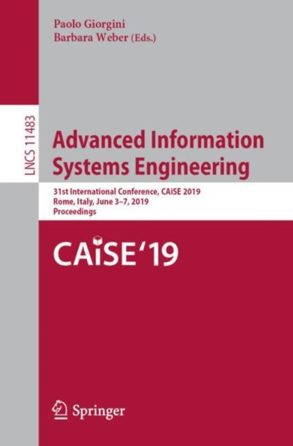 Book cover of: Advanced Information Systems Engineering. By: Paolo Giorgini