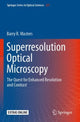 Book cover of: Superresolution Optical Microscopy. By: Barry R. Masters