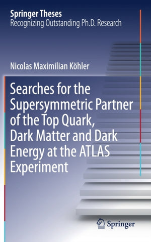 Searches for the Supersymmetric Partner of the Top Quark, Dark Matter and Dark Energy at the ATLAS Experiment