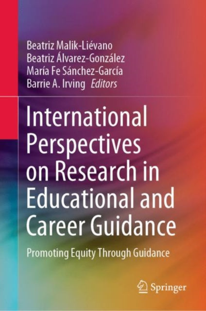 Book cover of: International Perspectives on Research in Educational and Career Guidance. By: Beatriz Malik Lievano