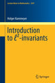 Book cover of: Introduction to l²-invariants. By: Holger Kammeyer