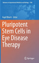 Book cover of: Pluripotent Stem Cells in Eye Disease Therapy. By: Kapil Bharti