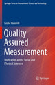 Book cover of: Quality Assured Measurement. By: Leslie Pendrill
