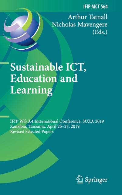 Book cover of: Sustainable ICT, Education and Learning. By: Arthur Tatnall