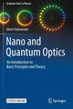 Book cover of: Nano and Quantum Optics. By: Ulrich Hohenester